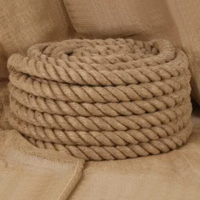 Jute rope 5 m long and 36 mm thick by vidaXL, Ropes and metal cords - Ref: Foro24-153772, Price: 31,23 €, Discount: %