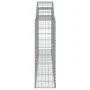 Galvanized iron arch-shaped gabion basket 300x30x100/120 cm by vidaXL, Pots and planters - Ref: Foro24-153505, Price: 79,36 €...