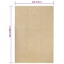 Rectangular natural cotton rug 160x230 cm by vidaXL, Rugs - Ref: Foro24-345112, Price: 86,70 €, Discount: %