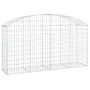 Gabionenkorb Bogenform verzinktes Eisen 200x50x100/120 cm von vidaXL, Töpfe und Pflanzgefäße - Ref: Foro24-153475, Preis: 67,...