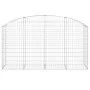 Gabionenkorb Bogenform verzinktes Eisen 200x50x100/120 cm von vidaXL, Töpfe und Pflanzgefäße - Ref: Foro24-153475, Preis: 67,...