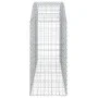 Gabionenkorb Bogenform verzinktes Eisen 200x50x100/120 cm von vidaXL, Töpfe und Pflanzgefäße - Ref: Foro24-153475, Preis: 67,...