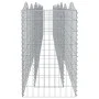 Galvanized iron arch shaped gabion bed 600x50x100cm by vidaXL, Pots and planters - Ref: Foro24-153548, Price: 263,08 €, Disco...