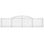Gabionenkorb Bogenform verzinktes Eisen 300x50x60/80 cm von vidaXL, Töpfe und Pflanzgefäße - Ref: Foro24-153513, Preis: 60,16...
