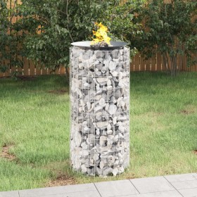 Gabionenfeuerschale aus verzinktem Eisen Ø50 cm von vidaXL, Kamine - Ref: Foro24-153559, Preis: 52,82 €, Rabatt: %