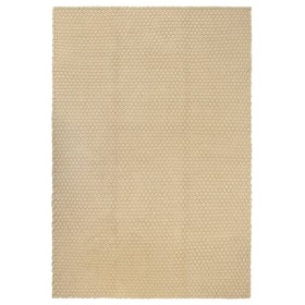 Alfombra rectangular algodón natural 80x160 cm