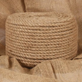 Cuerda de yute 50 m de longitud y 12 mm de grosor de vidaXL, Sogas y cuerdas metálicas - Ref: Foro24-153754, Precio: 42,13 €,...
