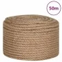 Jute rope 50 m long and 12 mm thick by vidaXL, Ropes and metal cords - Ref: Foro24-153754, Price: 42,33 €, Discount: %
