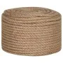 Jute rope 50 m long and 12 mm thick by vidaXL, Ropes and metal cords - Ref: Foro24-153754, Price: 42,33 €, Discount: %