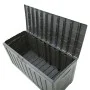 Caja de almacenaje polipropileno negra 118x53x57 cm de vidaXL, Cestas para almacenaje - Ref: Foro24-153887, Precio: 77,09 €, ...