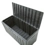 Schwarze Aufbewahrungsbox aus Polypropylen, 118 x 53 x 57 cm von vidaXL, Aufbewahrungskörbe - Ref: Foro24-153887, Preis: 89,7...