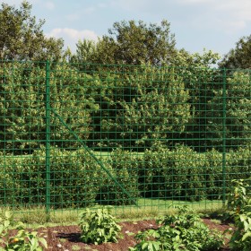 Green galvanized steel wire fence 2x25 m by vidaXL, fence panels - Ref: Foro24-154094, Price: 212,03 €, Discount: %