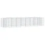 Arriate de gaviones forma arco hierro galvanizado 400x100x100cm de vidaXL, Maceteros y jardineras - Ref: Foro24-153555, Preci...
