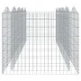 Arriate de gaviones forma arco hierro galvanizado 400x100x100cm de vidaXL, Maceteros y jardineras - Ref: Foro24-153555, Preci...