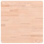 Estante de lavabo de pared de acero y madera maciza de haya