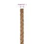 Cuerda de yute 100 m de longitud y 4 mm de grosor de vidaXL, Sogas y cuerdas metálicas - Ref: Foro24-153735, Precio: 15,95 €,...
