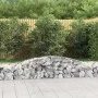 Galvanized iron arch-shaped gabion basket 400x50x40/60 cm by vidaXL, Pots and planters - Ref: Foro24-153532, Price: 71,69 €, ...