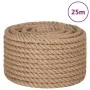 Jute rope 25 m in length and 24 mm in thickness by vidaXL, Ropes and metal cords - Ref: Foro24-153767, Price: 56,37 €, Discou...