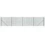 Drahtzaun mit Ankerspitzen grün 2x10 m von vidaXL, Zaunpaneele - Ref: Foro24-154102, Preis: 172,69 €, Rabatt: %