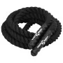 Black polyester battle rope 6 m 4.5 kg by vidaXL, Cardio Machine Accessories - Ref: Foro24-94265, Price: 40,11 €, Discount: %