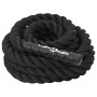 Cuerda de batalla poliéster negro 6 m 4,5 kg