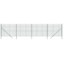 Cerca de alambre de acero galvanizado verde 1,6x10 m de vidaXL, Paneles de vallas - Ref: Foro24-154084, Precio: 96,65 €, Desc...