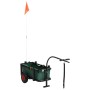 Schwarzer Angelwagen mit Stahlbeutel von vidaXL, Küchen - und Speisenwagen - Ref: Foro24-153604, Preis: 134,96 €, Rabatt: %