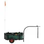 Carrito de pesca con bolsa de acero negro de vidaXL, Carros e islas - Ref: Foro24-153604, Precio: 131,43 €, Descuento: %