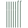Grüner Zaun aus verzinktem Stahldraht 0,8 x 10 m von vidaXL, Zaunpaneele - Ref: Foro24-154080, Preis: 59,54 €, Rabatt: %