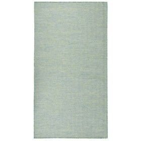 Turquoise flat weave outdoor rug 80x150 cm by vidaXL, Rugs - Ref: Foro24-340799, Price: 29,03 €, Discount: %