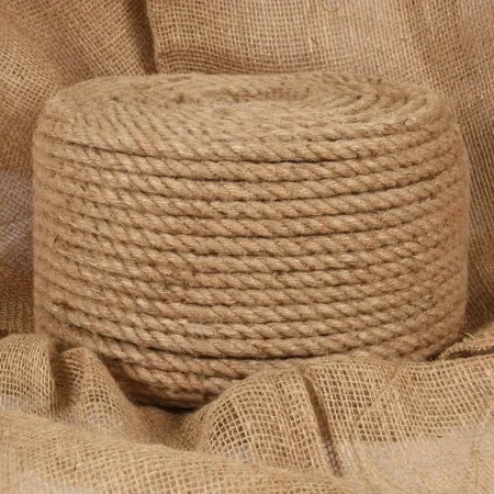 Jute rope 50 m long and 14 mm thick by vidaXL, Ropes and metal cords - Ref: Foro24-153758, Price: 45,21 €, Discount: %