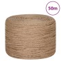 Cuerda de yute 50 m de longitud y 6 mm de grosor de vidaXL, Sogas y cuerdas metálicas - Ref: Foro24-153739, Precio: 14,82 €, ...