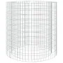 Galvanized iron gabion brazier Ø100 cm by vidaXL, Chimneys - Ref: Foro24-153561, Price: 103,24 €, Discount: %