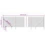 Grüner Anker Stacheldrahtzaun 2x10 m von vidaXL, Zaunpaneele - Ref: Foro24-153926, Preis: 131,15 €, Rabatt: %
