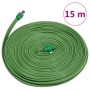 Grüner PVC-Bewässerungsschlauch mit 3 Rohren 15 m von vidaXL, Gartenschläuche - Ref: Foro24-154361, Preis: 28,79 €, Rabatt: %