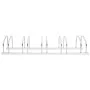 Bicycle rack for 5 galvanized steel bicycles by vidaXL, Bases and supports for storing bicycles - Ref: Foro24-154420, Price: ...