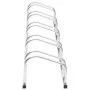 Bicycle rack for 5 galvanized steel bicycles by vidaXL, Bases and supports for storing bicycles - Ref: Foro24-154420, Price: ...