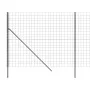 Near anthracite grey galvanized steel wire 2x10 m by vidaXL, fence panels - Ref: Foro24-154230, Price: 111,62 €, Discount: %