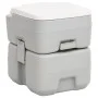 Tragbare HDPE Campingtoilette grau und weiß 20+10 L von vidaXL, Urinale und mobile Toiletten - Ref: Foro24-154406, Preis: 136...