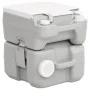 Tragbare HDPE Campingtoilette grau und weiß 20+10 L von vidaXL, Urinale und mobile Toiletten - Ref: Foro24-154406, Preis: 136...