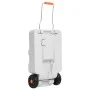 Gray camping water tank with wheels 30 L by vidaXL, Camping and hiking - Ref: Foro24-154416, Price: 111,60 €, Discount: %