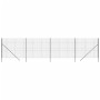 Anthrazitgrauer verzinkter Stahldrahtzaun 1,6x10 m von vidaXL, Zaunpaneele - Ref: Foro24-154228, Preis: 85,63 €, Rabatt: %