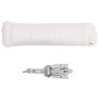 Ancla plegable con cuerda hierro maleable plateado 0,7 kg de vidaXL, Anclas - Ref: Foro24-94275, Precio: 22,54 €, Descuento: %
