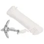 Ancla plegable con cuerda hierro maleable plateado 0,7 kg de vidaXL, Anclas - Ref: Foro24-94275, Precio: 23,46 €, Descuento: %