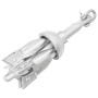 Ancla plegable con cuerda hierro maleable plateado 0,7 kg de vidaXL, Anclas - Ref: Foro24-94275, Precio: 22,54 €, Descuento: %