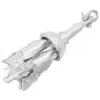 Ancla plegable con cuerda hierro maleable plateado 0,7 kg de vidaXL, Anclas - Ref: Foro24-94275, Precio: 23,46 €, Descuento: %