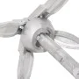 Ancla plegable con cuerda hierro maleable plateado 0,7 kg de vidaXL, Anclas - Ref: Foro24-94275, Precio: 23,46 €, Descuento: %