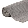 Rectangular gray cotton rug 120x180 cm by vidaXL, Rugs - Ref: Foro24-345121, Price: 71,86 €, Discount: %