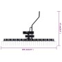 Escarificador para tractor cortacésped 109 cm