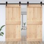 NARVIK-Tür aus massivem Kiefernholz, 100 x 210 cm von vidaXL, Türen - Ref: Foro24-154435, Preis: 172,22 €, Rabatt: %